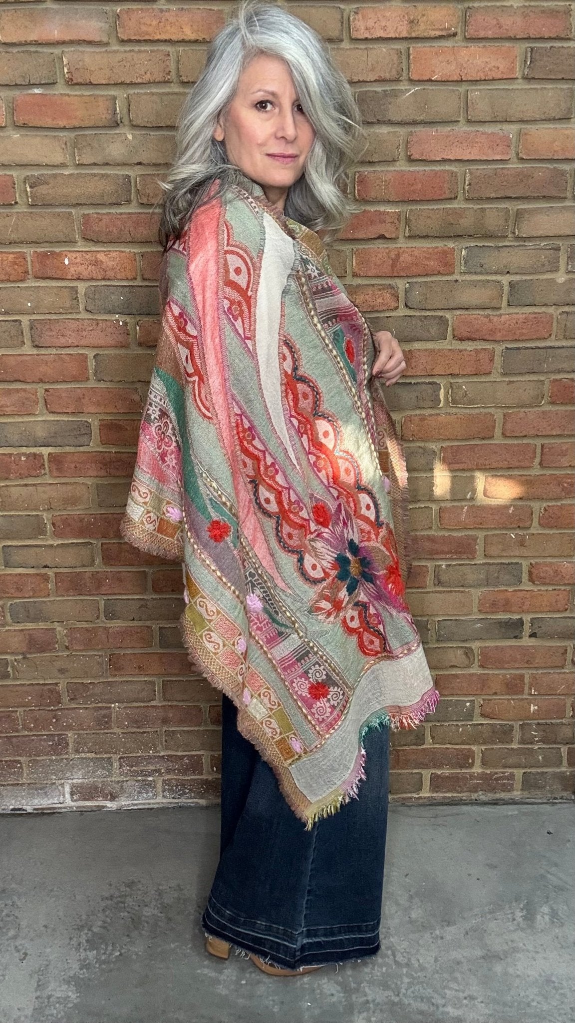 Festive Shawl - Combo - Vintage Vault Boutique