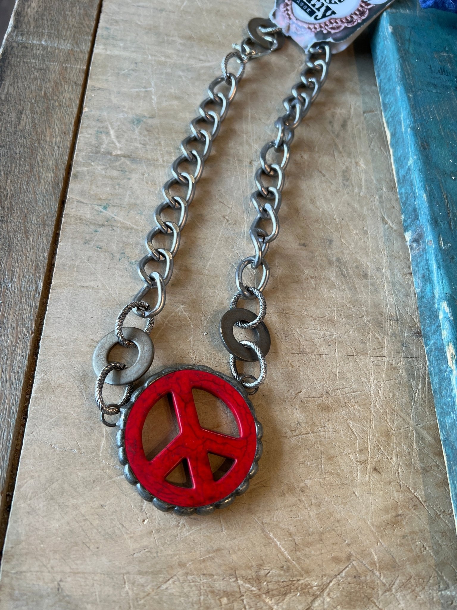Peace Brooklyn Necklace - Vintage Vault Boutique