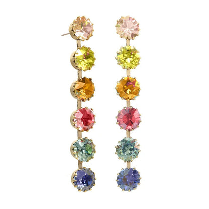 Mini Lilibet Single Watermelon Ombre Earring - Vintage Vault Boutique