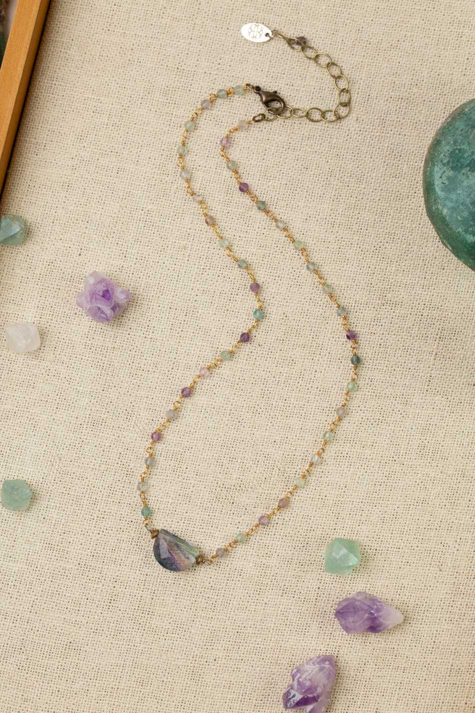 Aspire Half Circle Simple Necklace N005