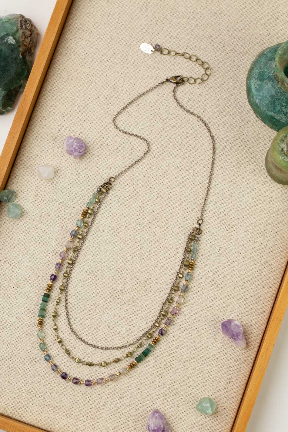 Aspire Multistrand Necklace N006