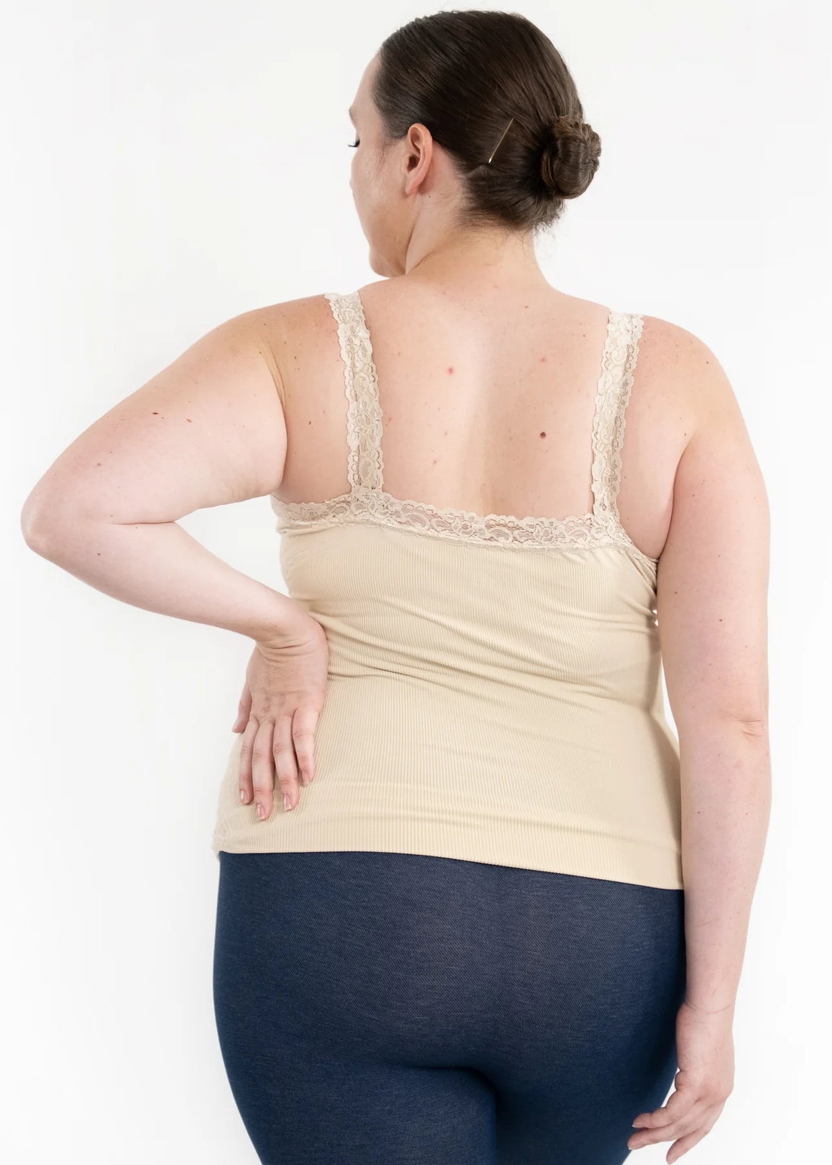 Lace Cami - Curvy Fit 000 - Vintage Vault Boutique