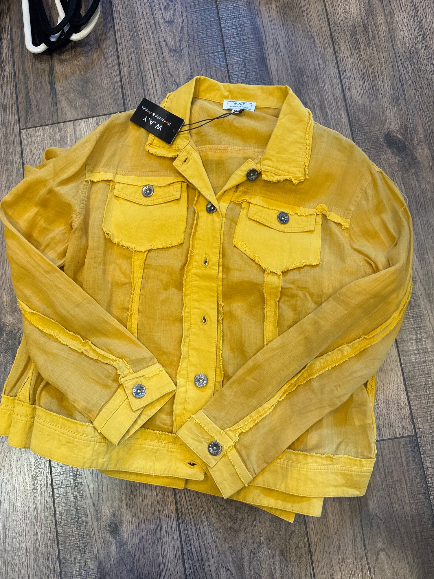 Mustard Mix Traveler Jckt