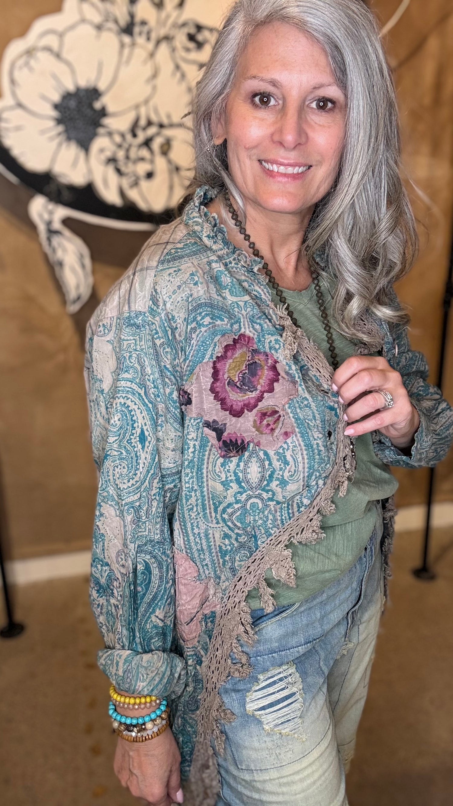 Moon Shade Jacket Paisley Dreams