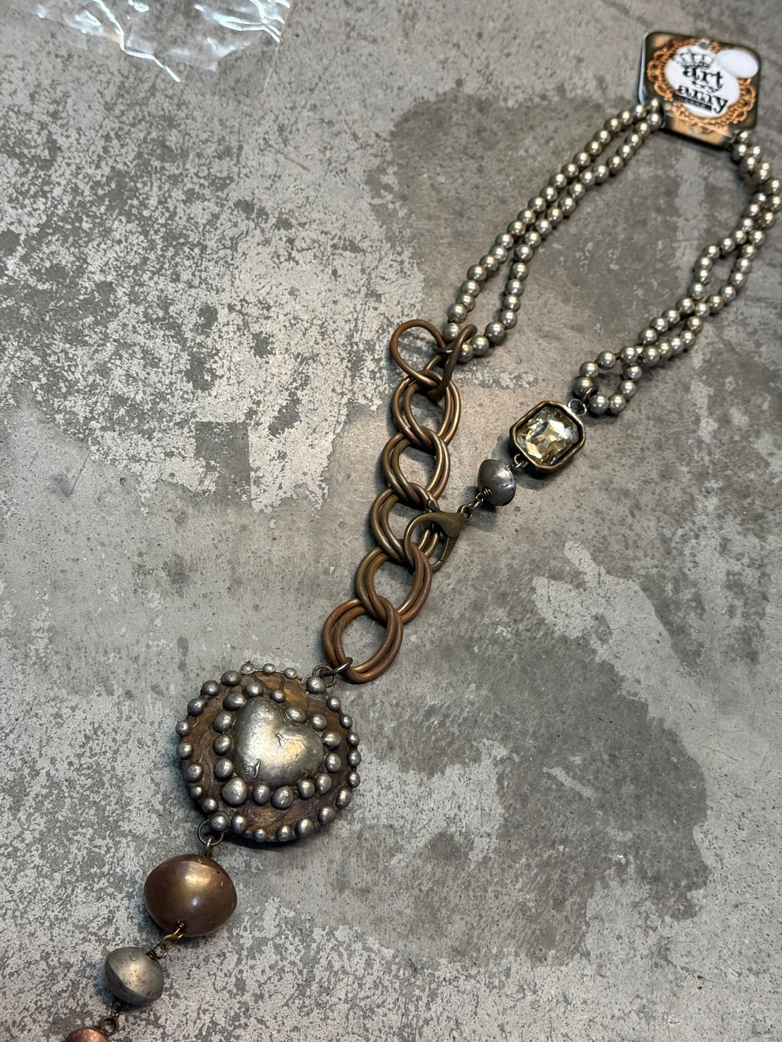 Puff Goes My Heart Necklace