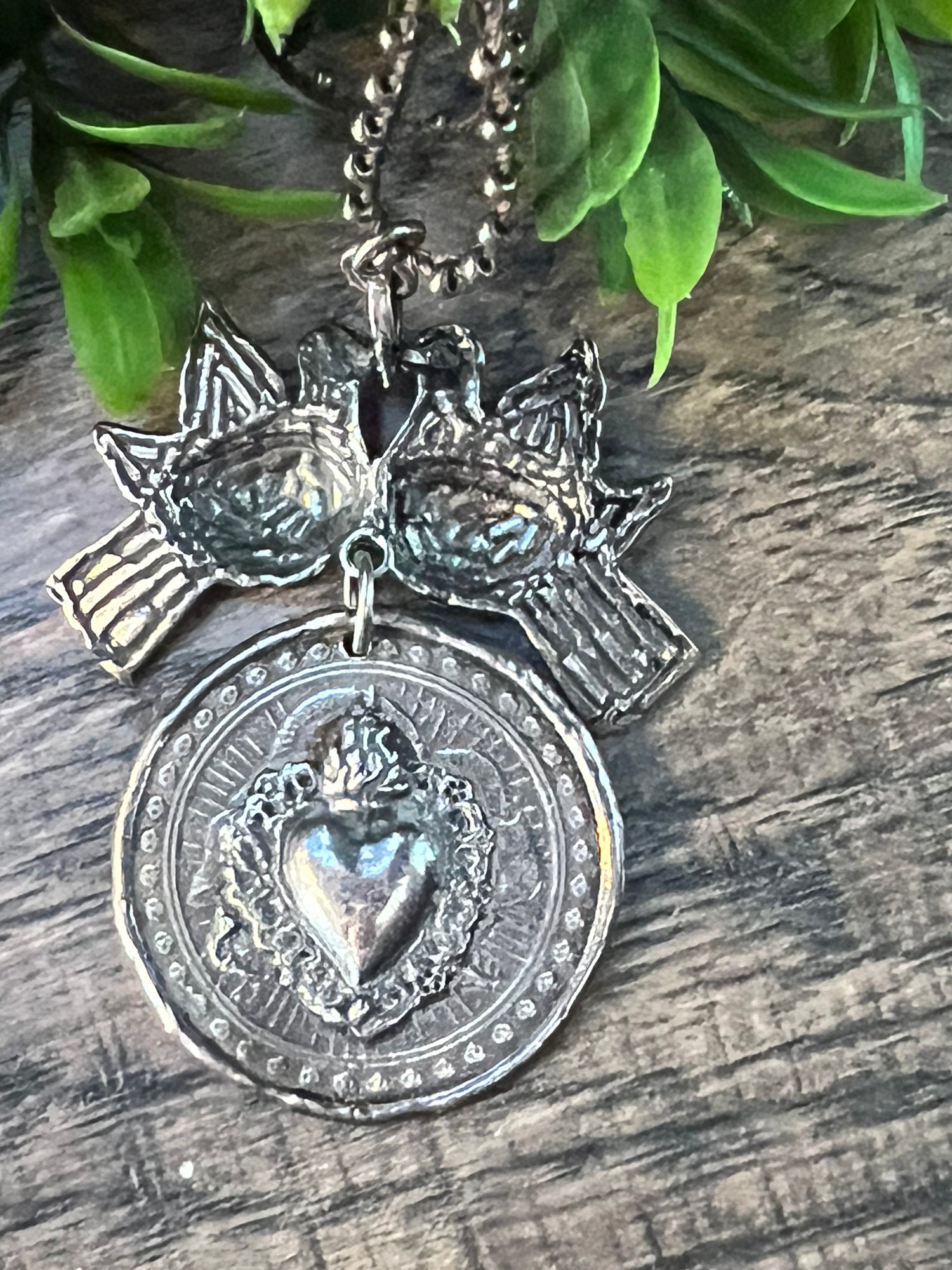 Love Bird Token Necklace