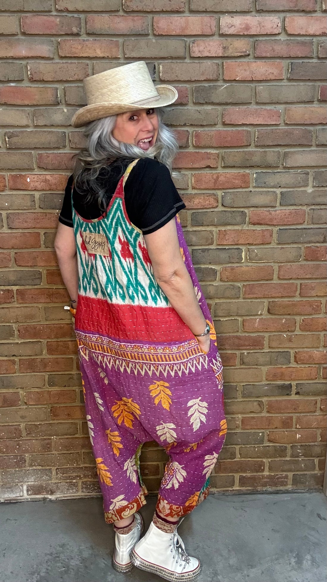 Kantha Sunrise Romper JG-75