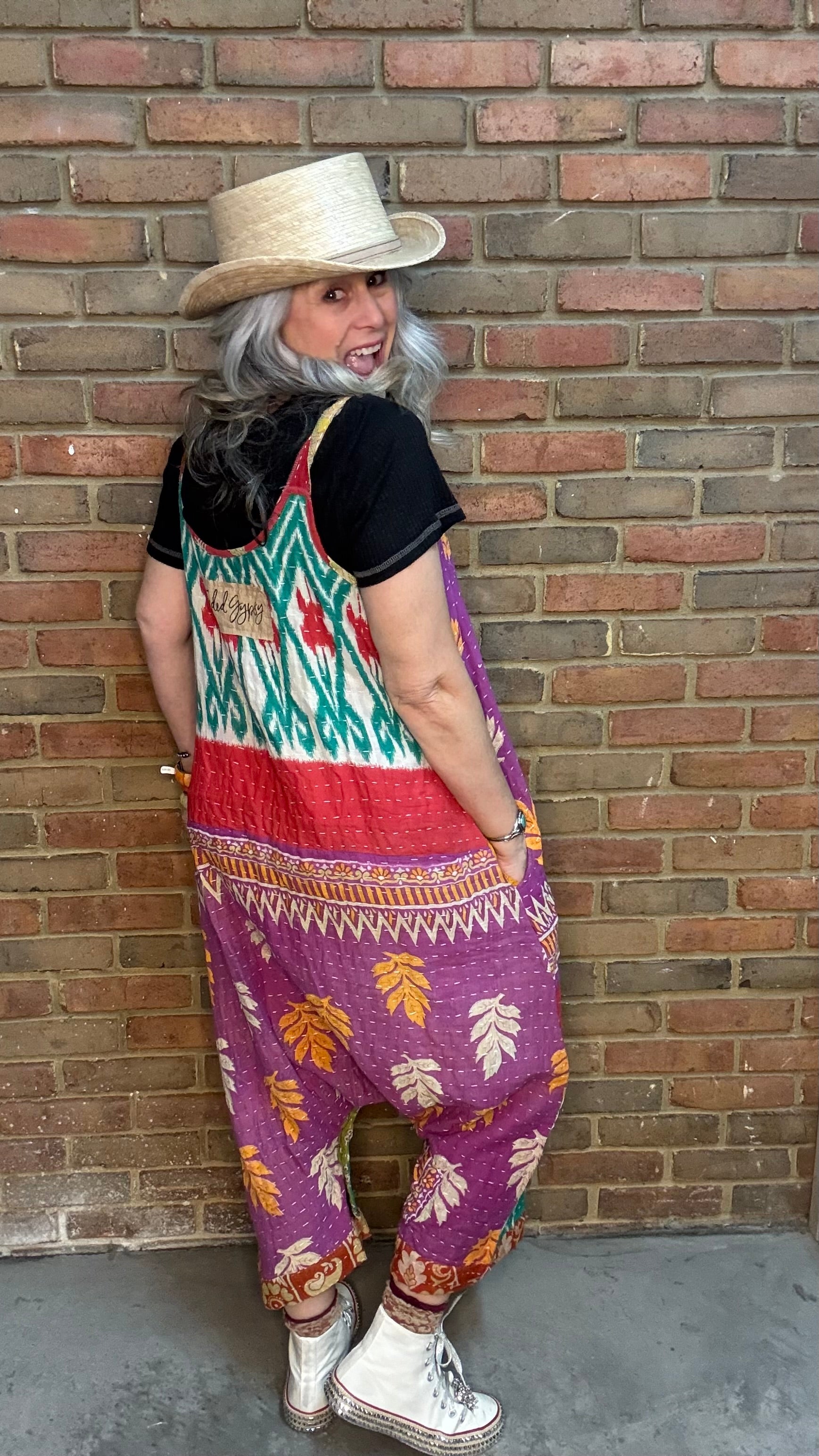 Kantha Sunrise Romper JG-75