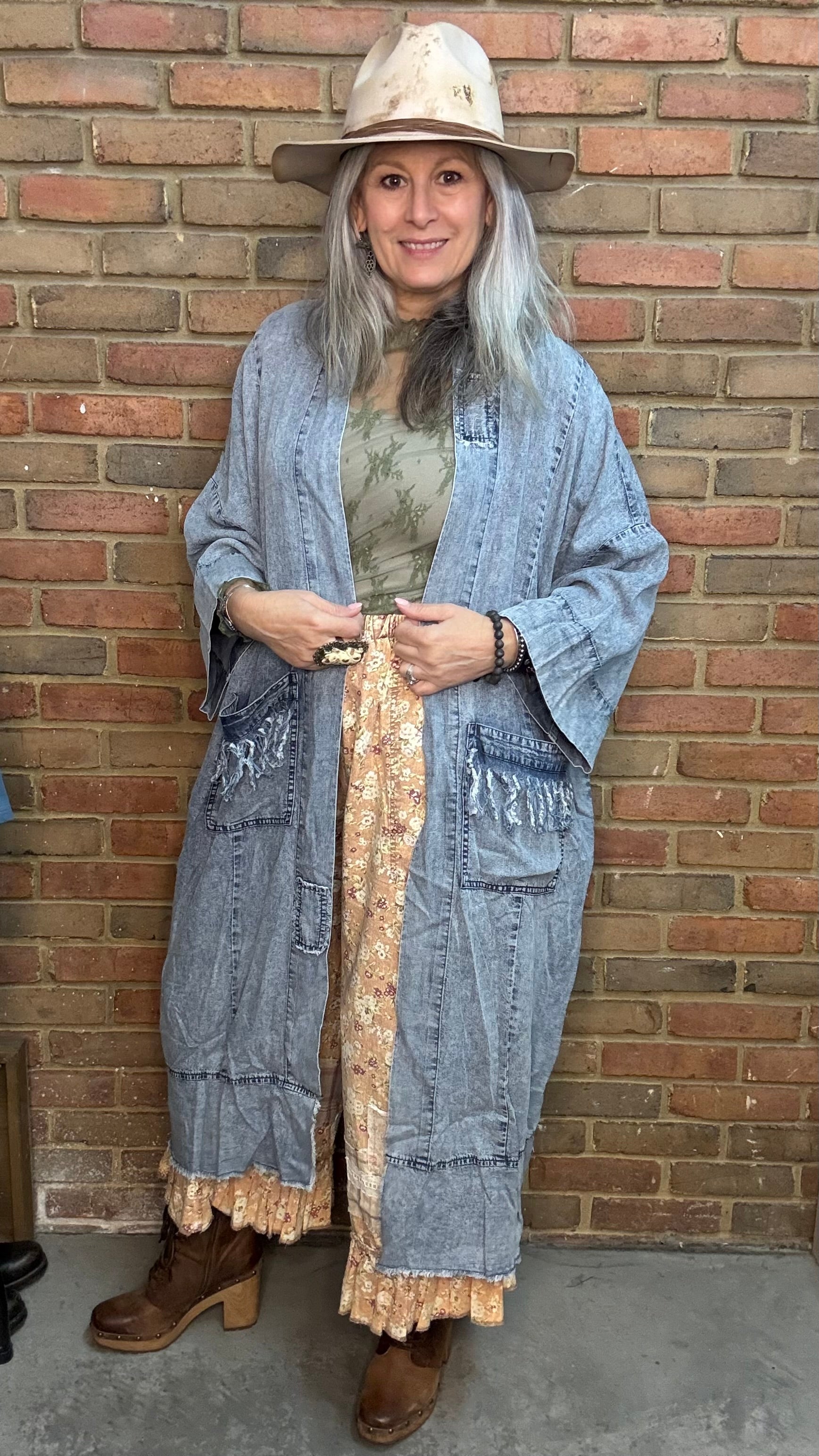 Star Patchwork Duster