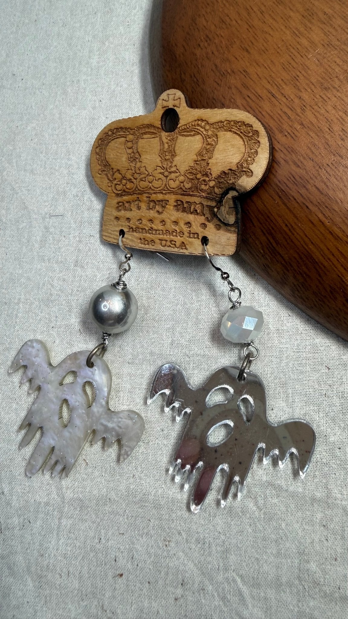 Ghosts Got You Earrings - Vintage Vault Boutique