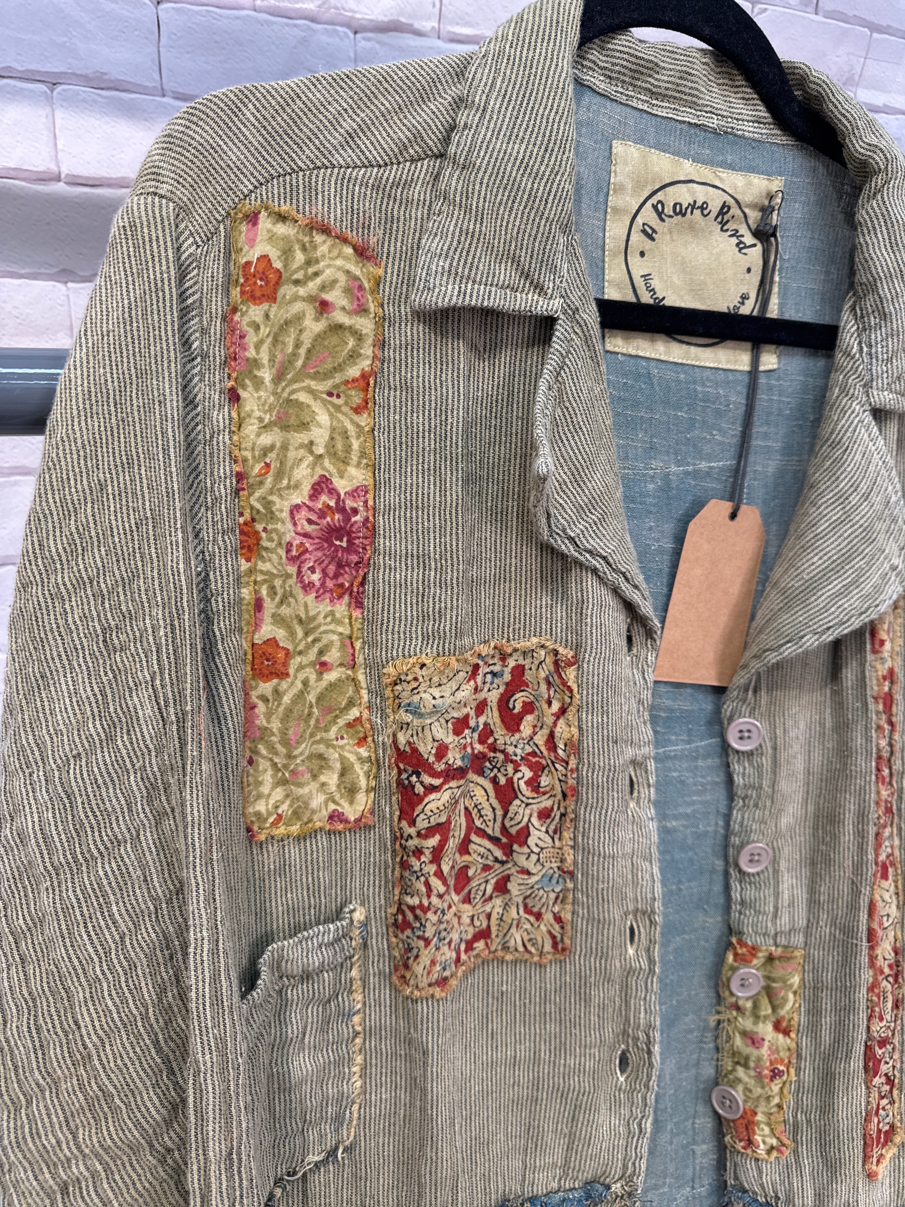 Soft Ruffle Shirt Jacket