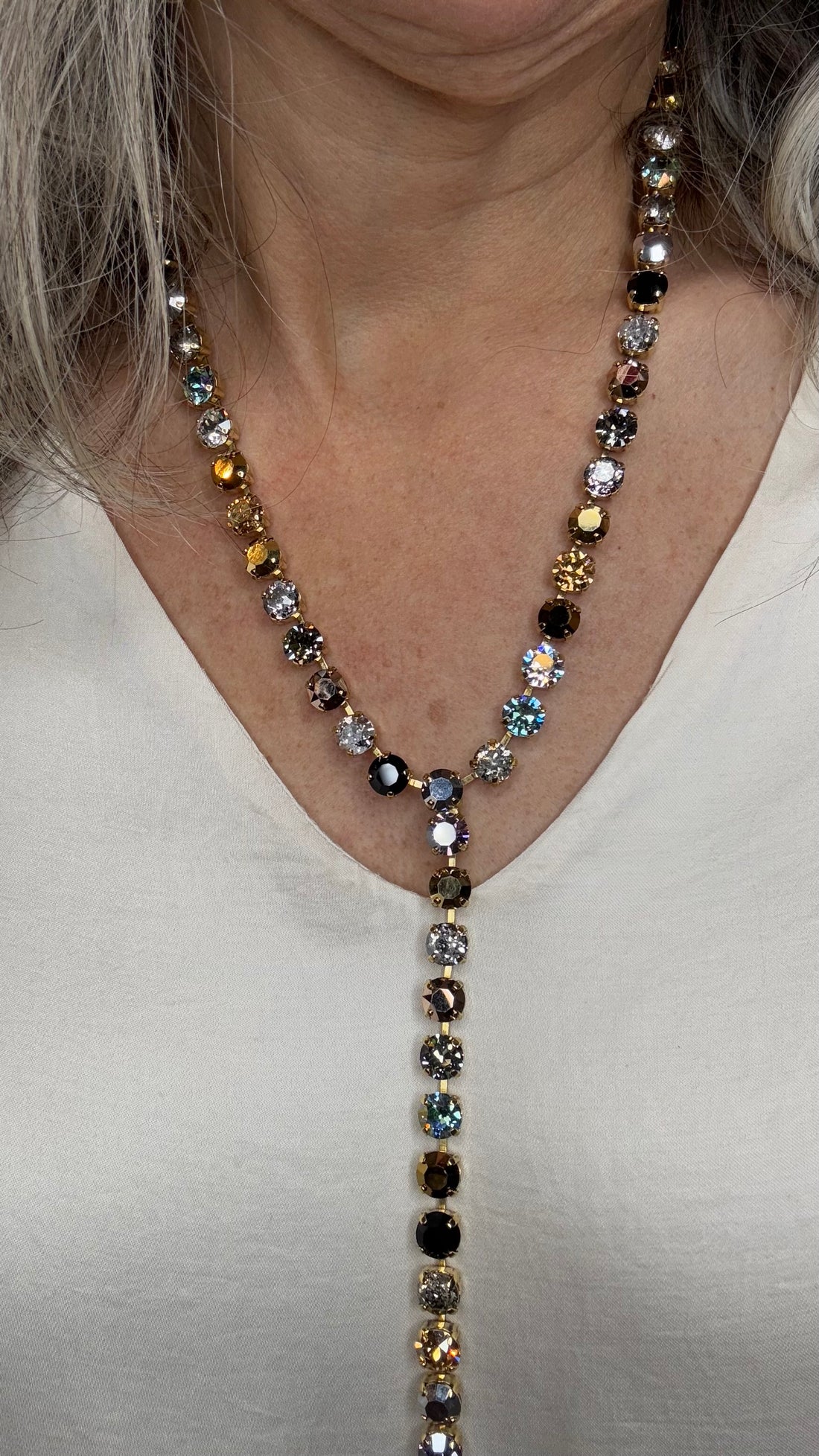 Mini L.A. Necklace in Mixed Metal