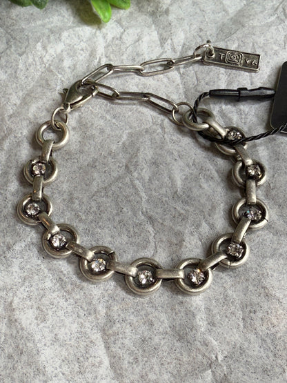 Juniper Bracelet in Antique Silver
