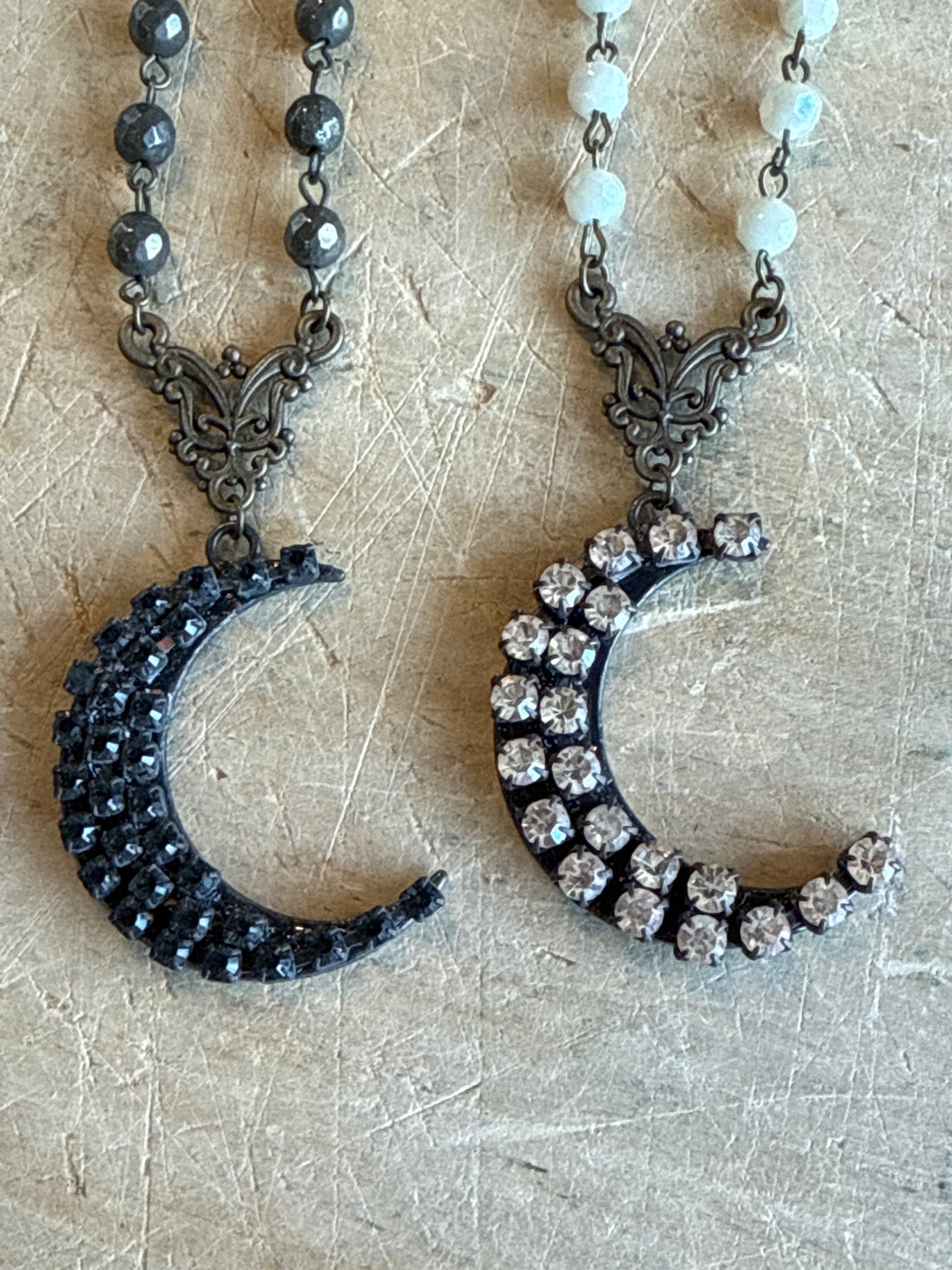 Crystal Moon Necklace