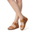 Amanda Leather Sandal Tan - Vintage Vault Boutique