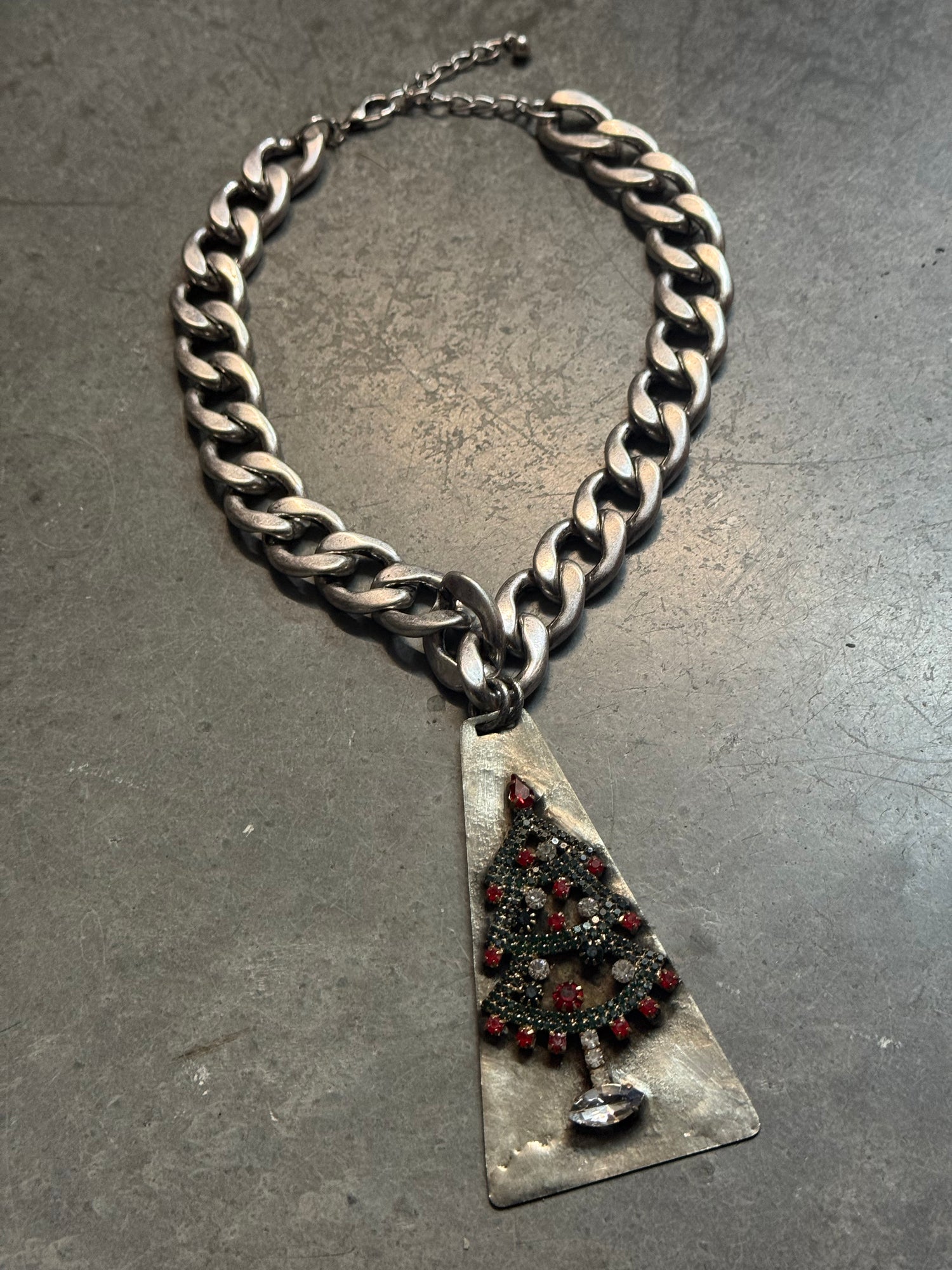 Industrial Christmas Necklace