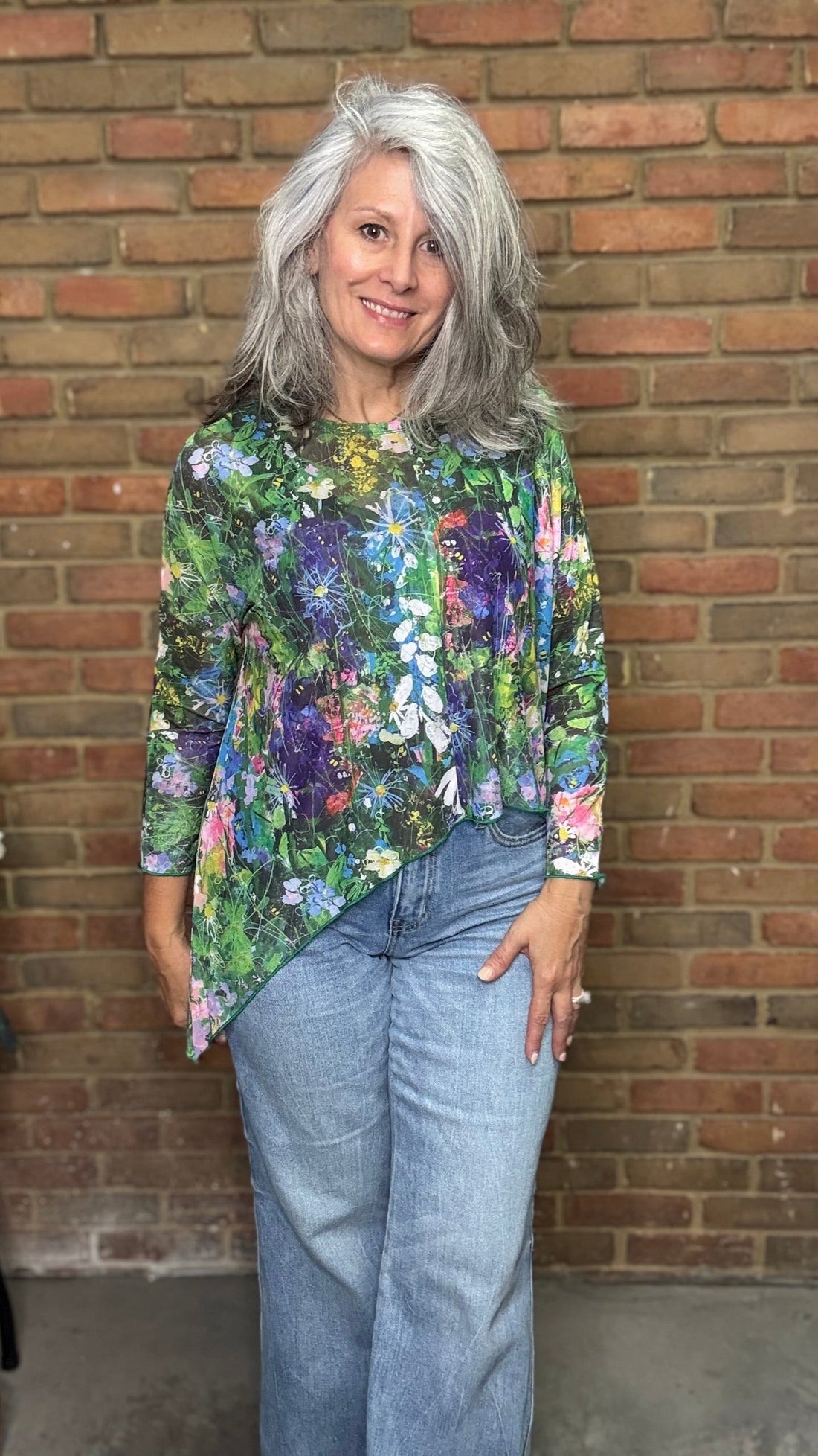 Floral Mesh Topper 