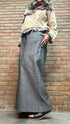 Pin Stripe Black Pull On Pants - Vintage Vault Boutique