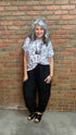 Butterfly Dolman Sleeve Top - Vintage Vault Boutique