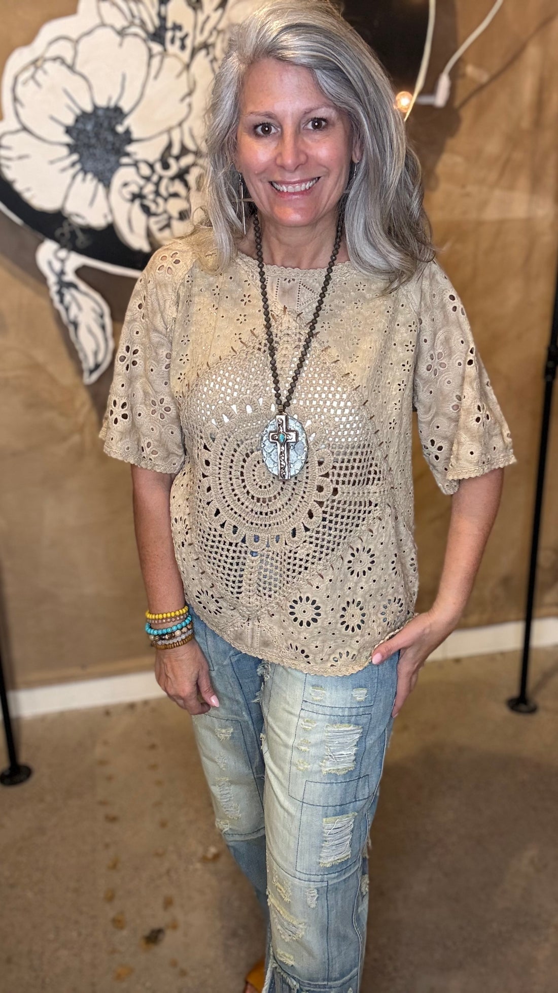 Patched Together Top