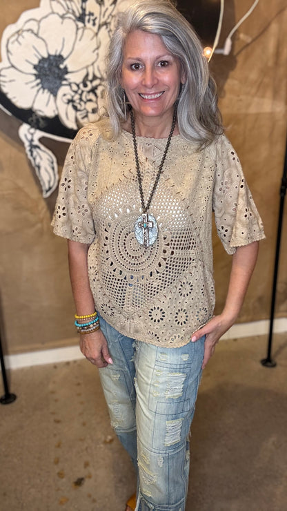 Patched Together Top