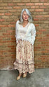 Cotton and Crochet Lace Topper - Vintage Vault Boutique