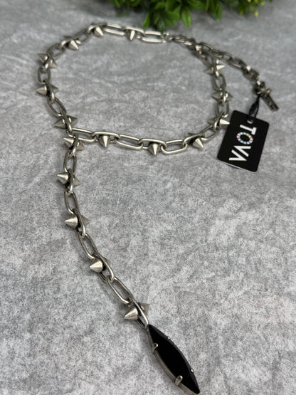 Milan Necklace in Antique Silver
