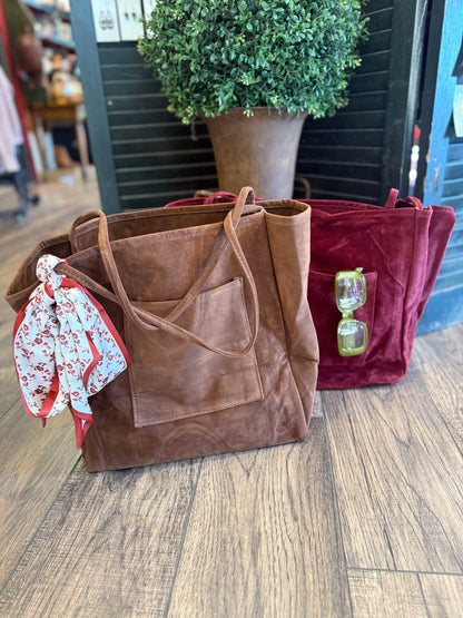 Large Microfiber Tote