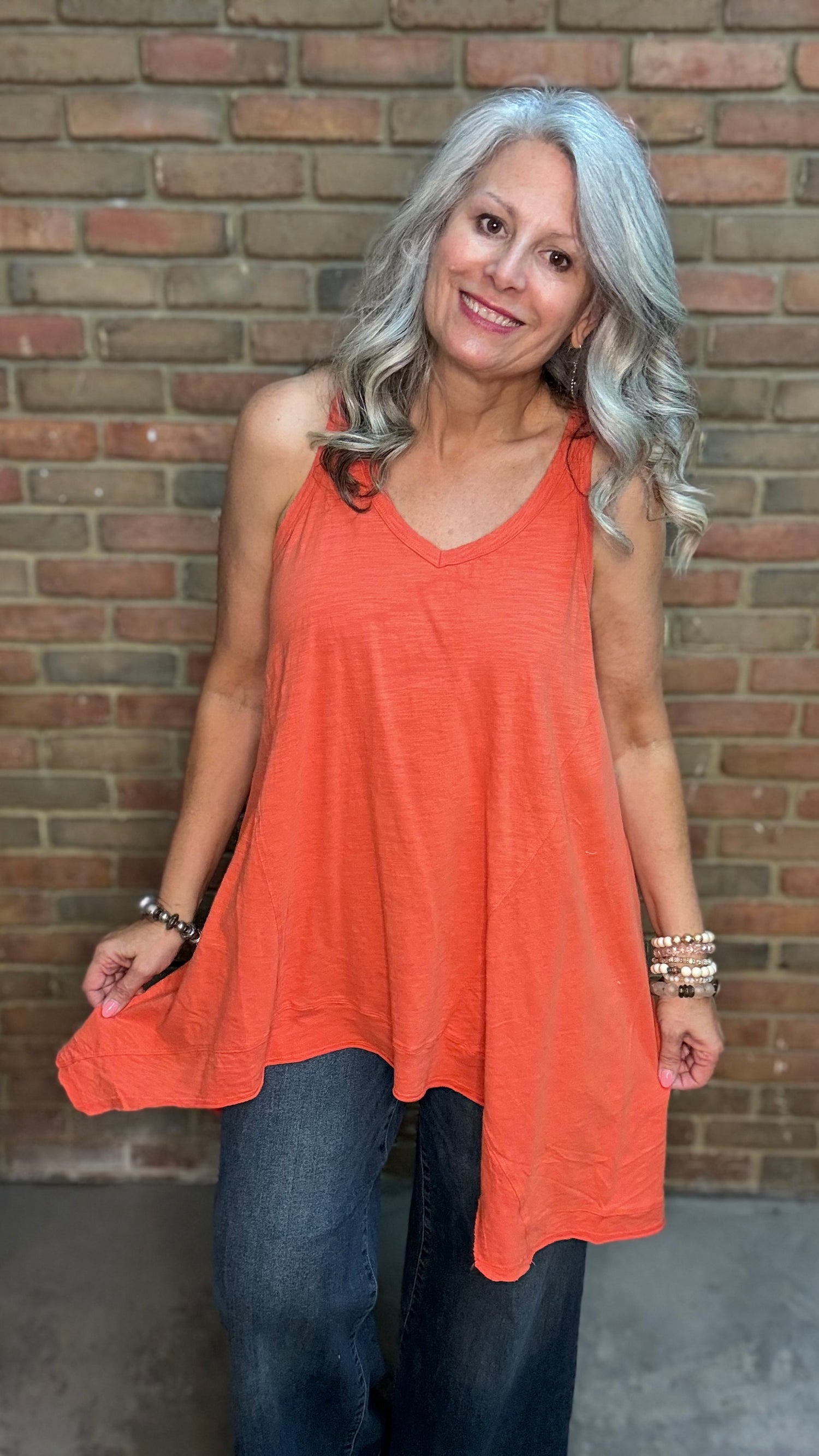 Beyond The Moon Tank - Tangerine