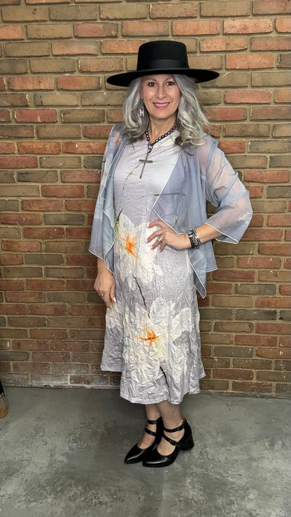 Easy Morning Print Dress