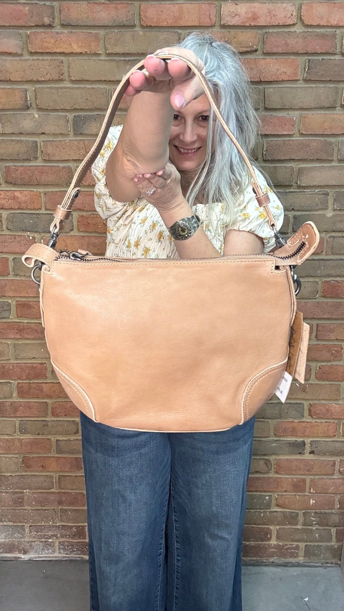 Leather Crossbody Luna Purse - Vintage Vault Boutique