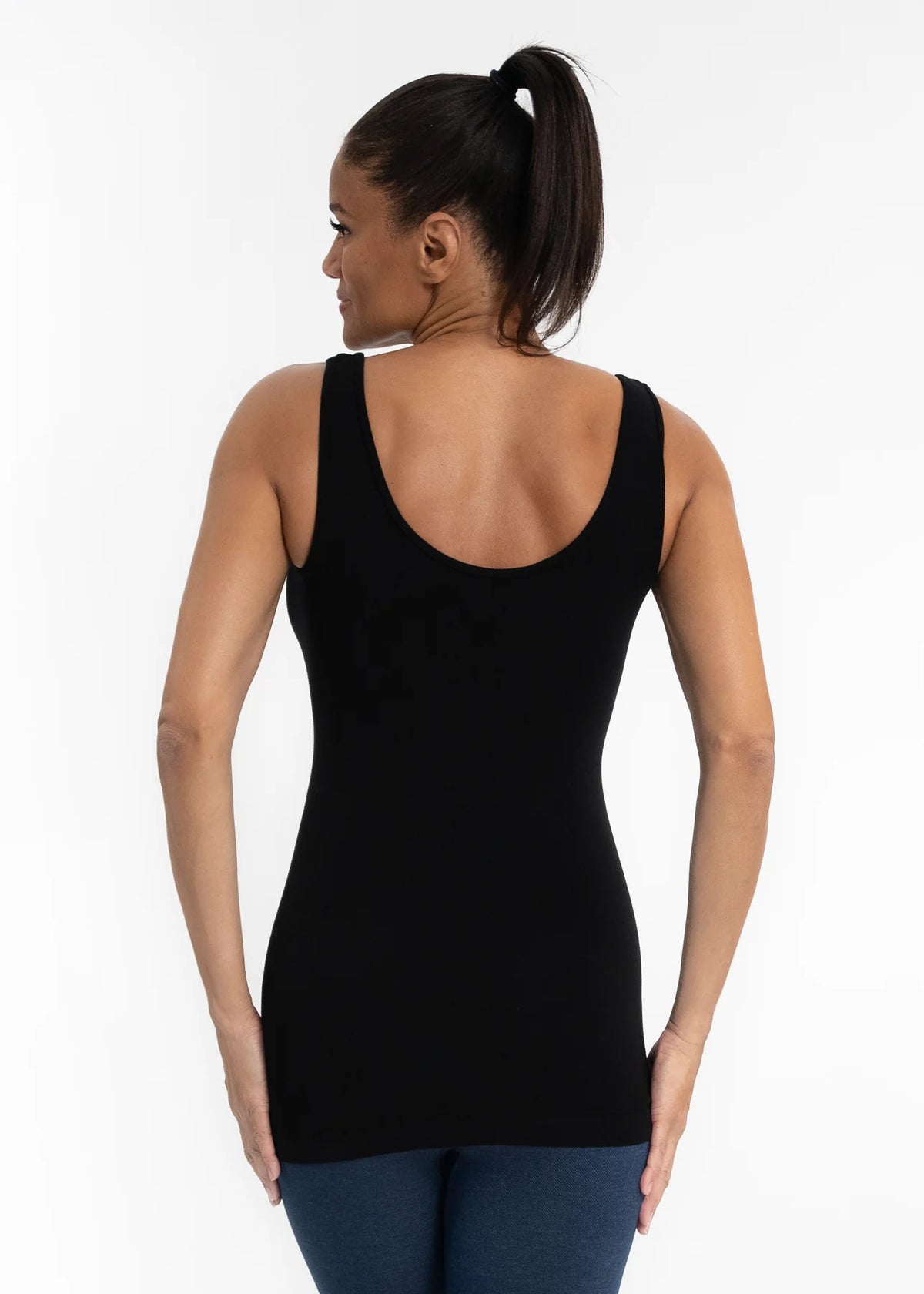 Reversible Solid Tank - Vintage Vault Boutique