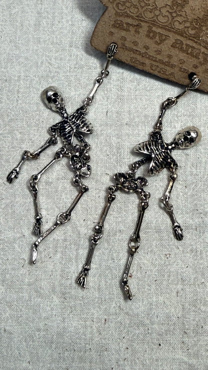 Skeleton Jangles Earring