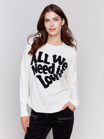 All We Need is LOVE Sweater