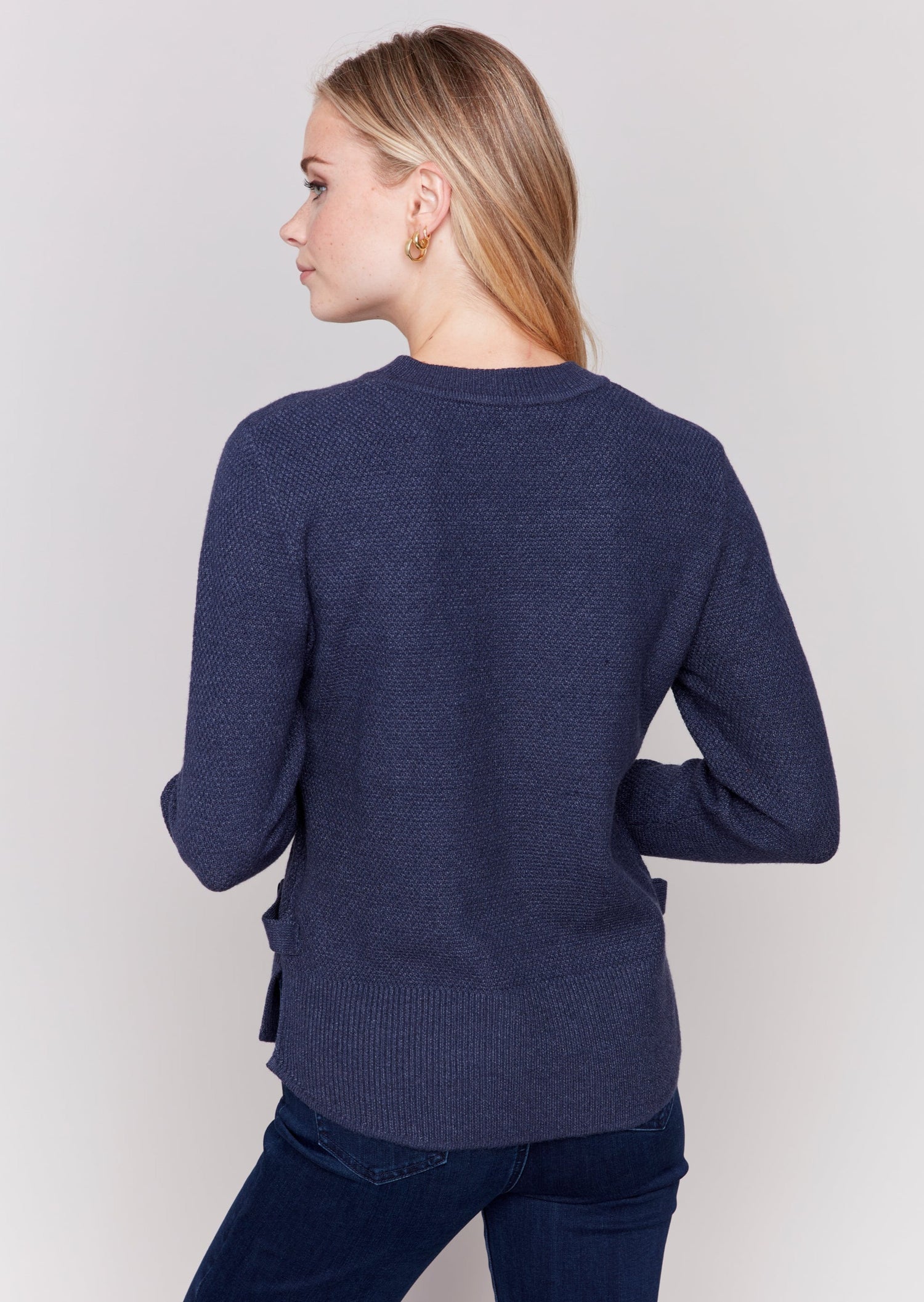 Sweater with Side Tabs 