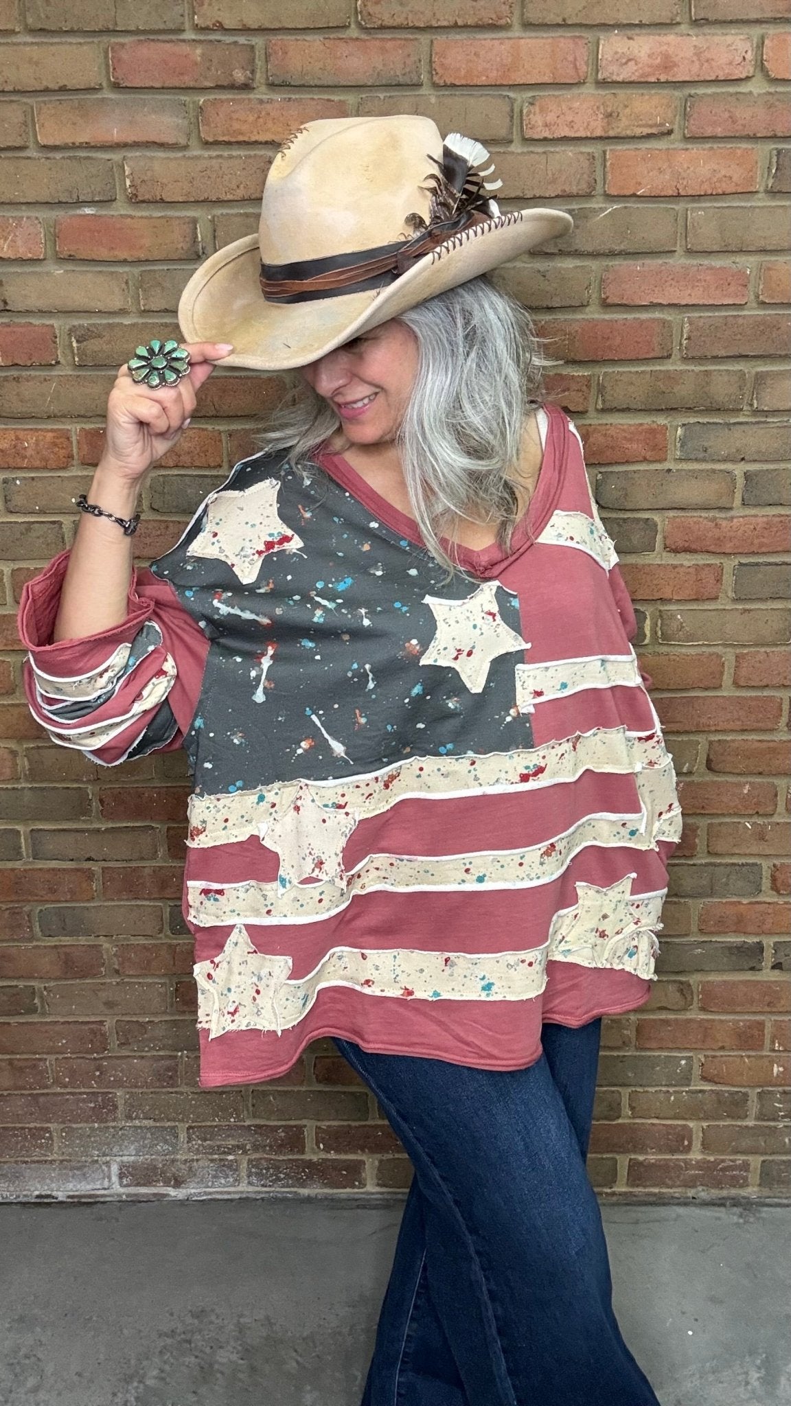 Stars and Sweetheart Sweatshirt - Vintage Vault Boutique