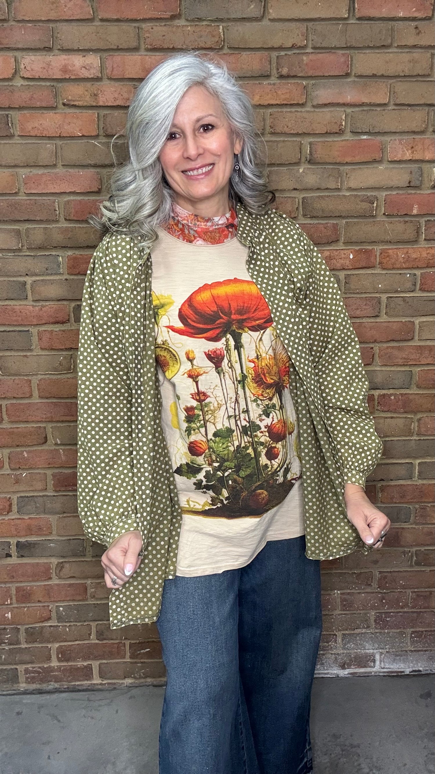 Moon Dance Tee - Floral Views