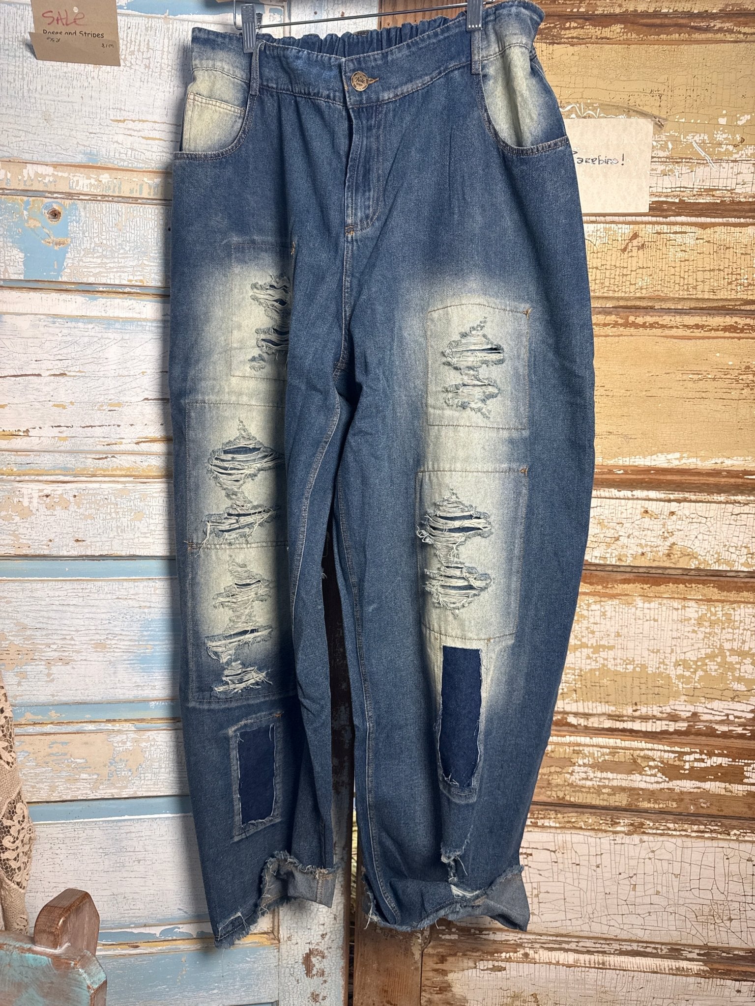 Grunge Jeans - Vintage Vault Boutique