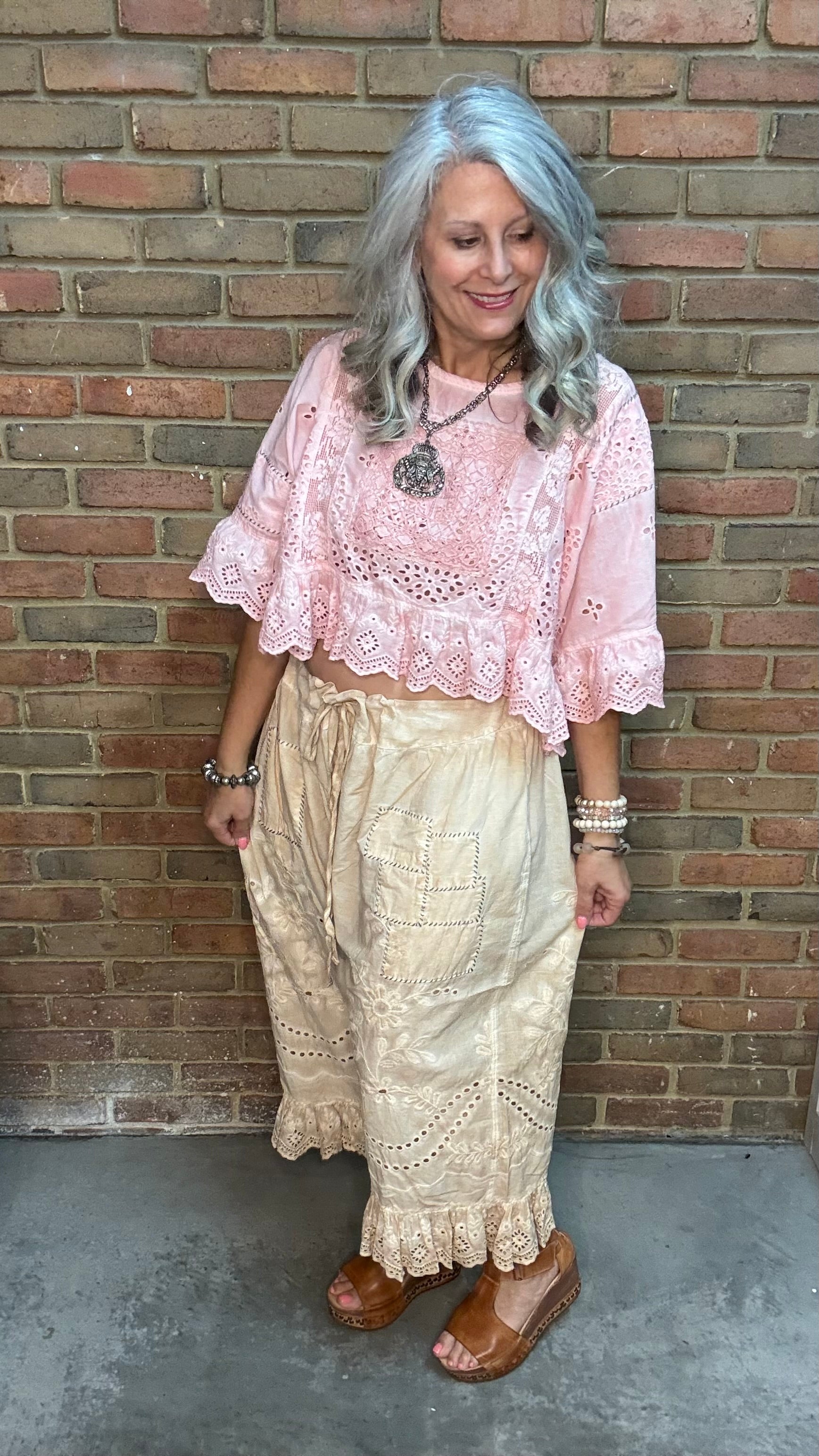 Softly Worn Top - Rose