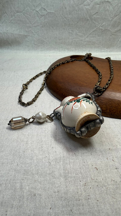 China Tea Pot Necklace