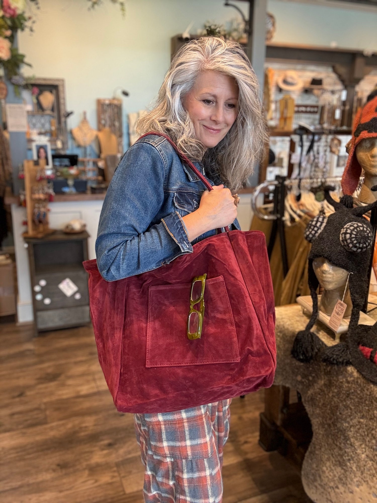 Large Microfiber Tote