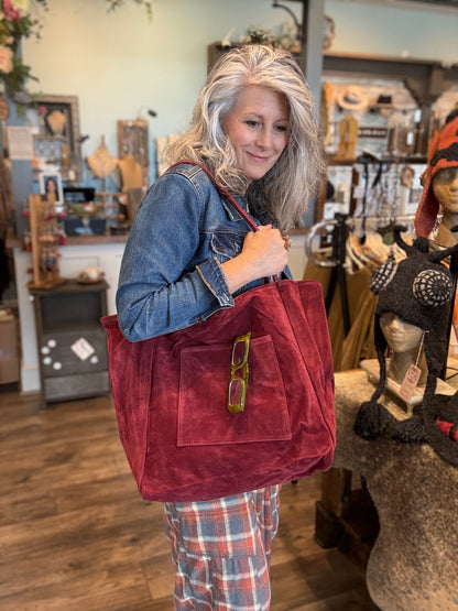 Large Microfiber Tote