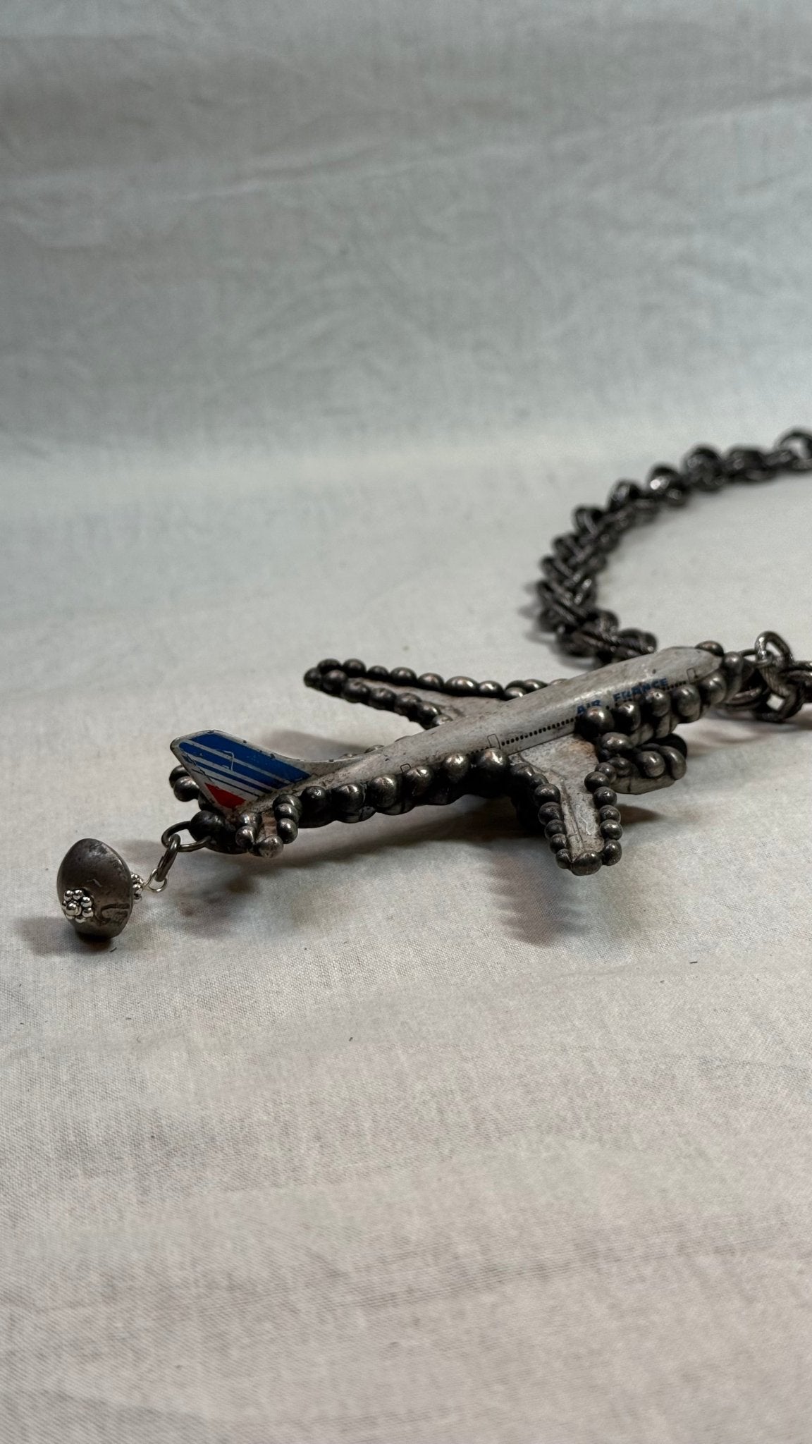 Air France Necklace - Vintage Vault Boutique