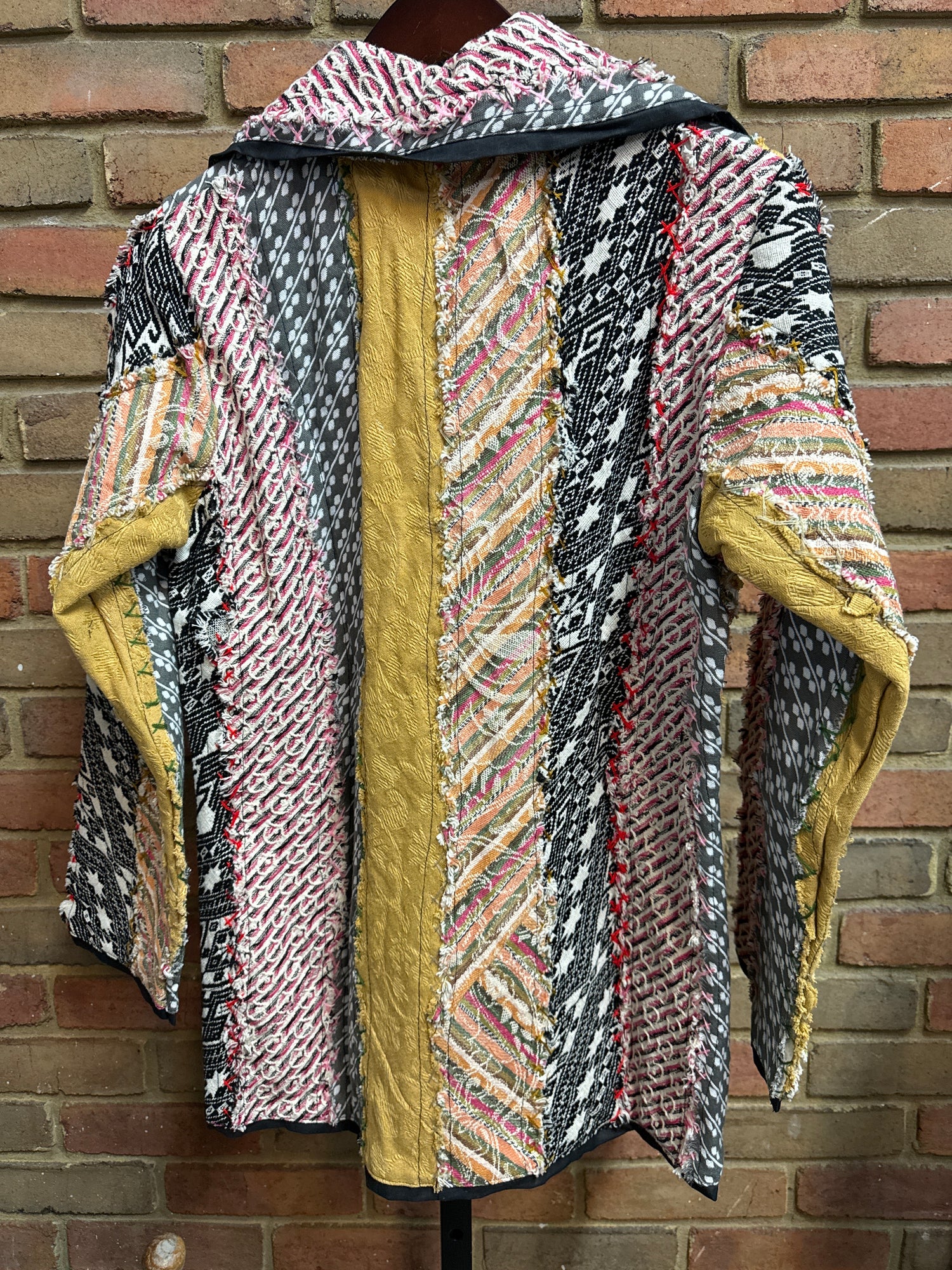 Multi Color Patchwork Jacket