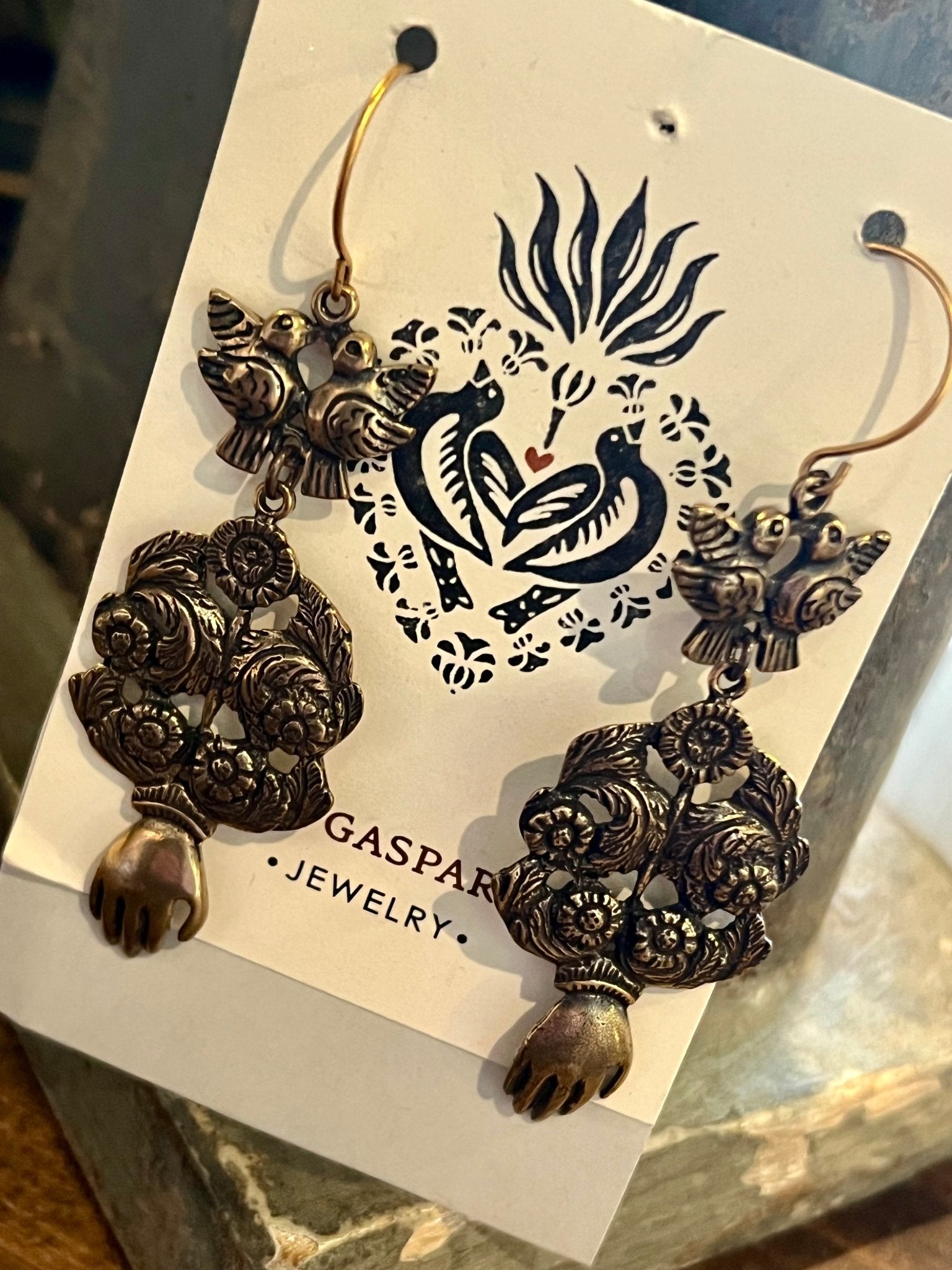 La Reina Earrings - Vintage Vault Boutique