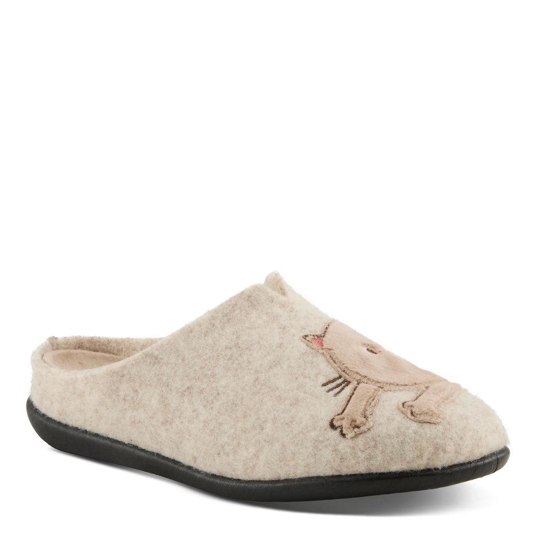 Catseye Slippers - Beige