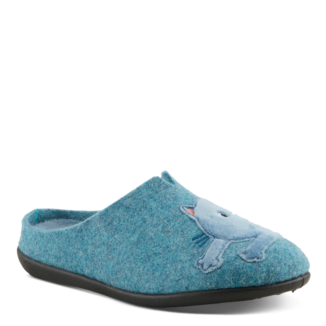 Catseye Slippers - Blue