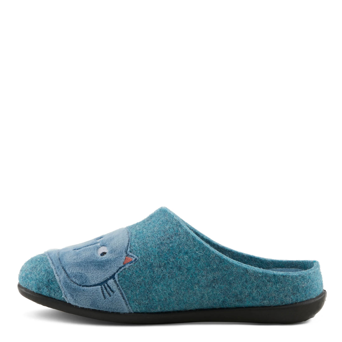 Catseye Slippers - Blue