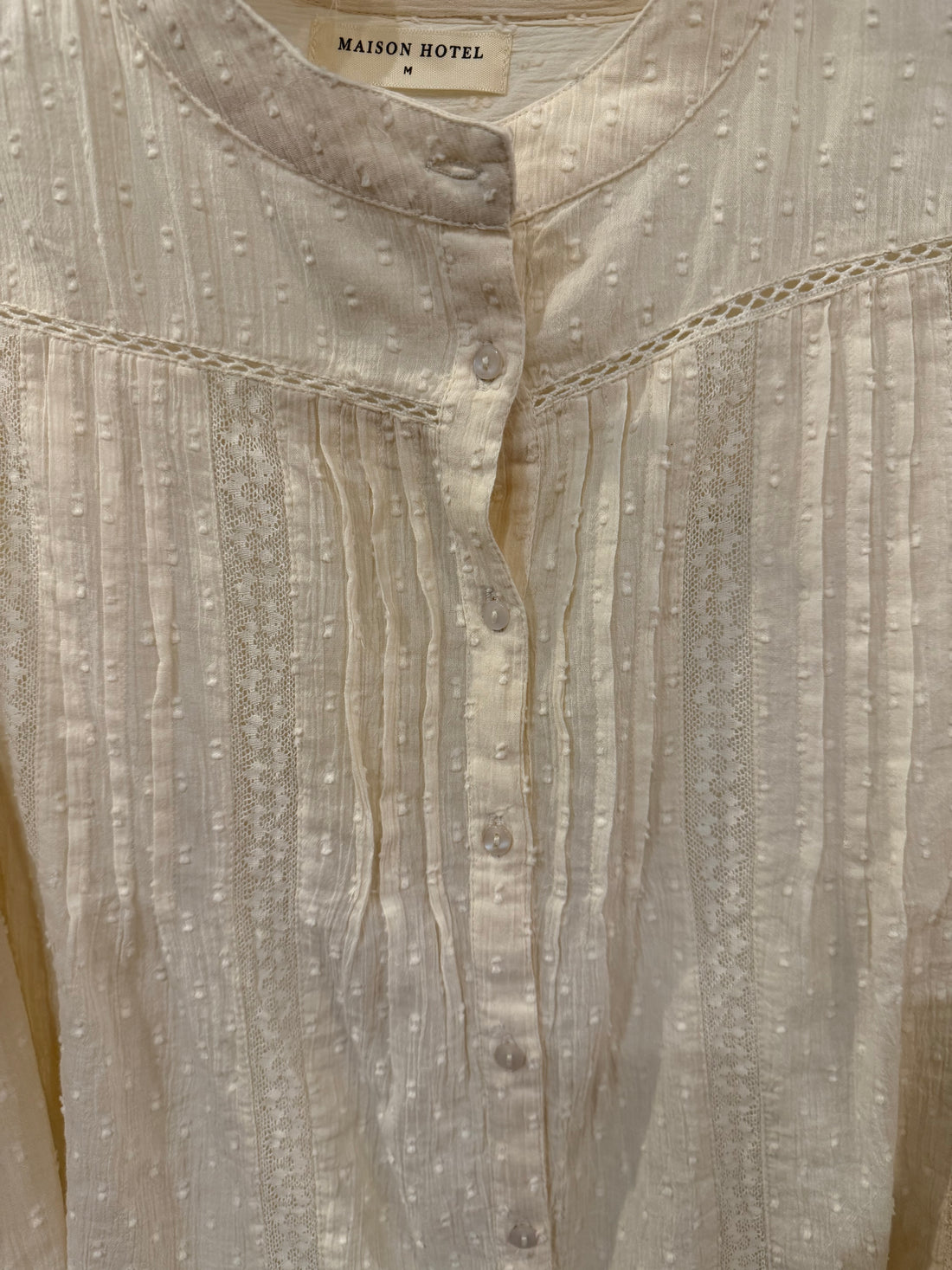 Alberta Blouse - Bone