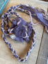 Crochet Flower Belt Orchid - Vintage Vault Boutique